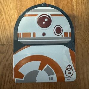 NWOT Star Wars BB-8 Astromech Droid Tin Trinket Home Decor Lunch Box